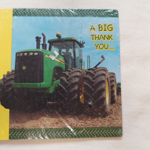 John Deere Party Supplies John Deere Thank You Cards Package Of 8
